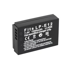 Reflex Camera LP-E12 Replacement Battery for Canon Cameras