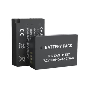 Reflex Camera LP-E17 Replacement Battery for Canon Cameras