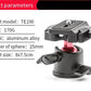 Reflex Camera BHM-BH190 Tripod Ball Head With 360 Degree Panoramic Rotate Quick Release Plate For Cameras