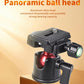 Reflex Camera BHM-BH190 Tripod Ball Head With 360 Degree Panoramic Rotate Quick Release Plate For Cameras