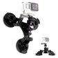 Reflex Camera CMS-X124-1 Removable Tri-Angle Suction Cup Mount – 9cm, Compatible with GoPro Hero 13-8 and Other Action Cameras