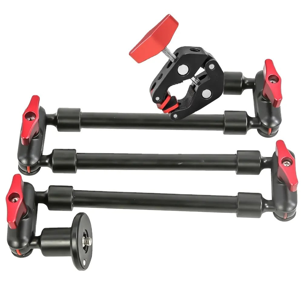 Reflex Camera DMC-TE322/260 Aluminum Adjustable Articulating Friction Magic Arm with Super Crab Clamp