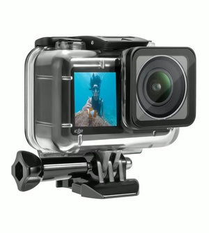 Reflex Camera CPH-XDJ37 Clear Waterproof Housing Case with Transparent Touch-Screen – Compatible with DJI Action 3/4