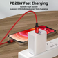 Reflex Power Universal PD20W and QC3.0 charger USB Type-C Quick Charge UK plug Black