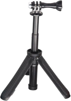 Reflex Camera TLS-TE214 Extendable Pocket Selfie Stick Tabletop Tripod for Action Cameras