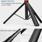 Reflex Camera TLS-TP506 Portable Aluminum Alloy Tripod/Selfie Stick for DSLR, Lights, Microphones, Monitors