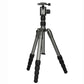 Reflex Camera TLS-TP431 Compact Aluminum Travel Tripod With Panoramic Ball Head For DSLR Cameras