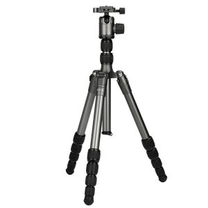 Reflex Camera TLS-TP431 Compact Aluminum Travel Tripod With Panoramic Ball Head For DSLR Cameras