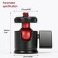 Reflex Camera BHM-TE225 Tripod Mini Ball Head for Phone Holder Led Light and Action Camera