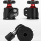 Reflex Camera BHM-TE225 Tripod Mini Ball Head for Phone Holder Led Light and Action Camera