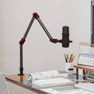 Reflex Camera DMC-TE386 3-Section Cantilever Articulating Arm Overhead Desk Mount Stand